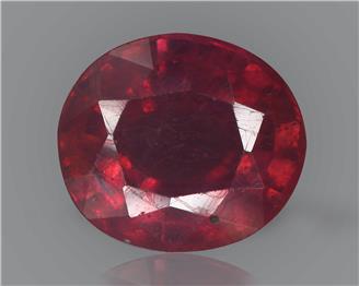 Natural Ruby (Manik) Heated Treated Certified 3.09 carats -89477